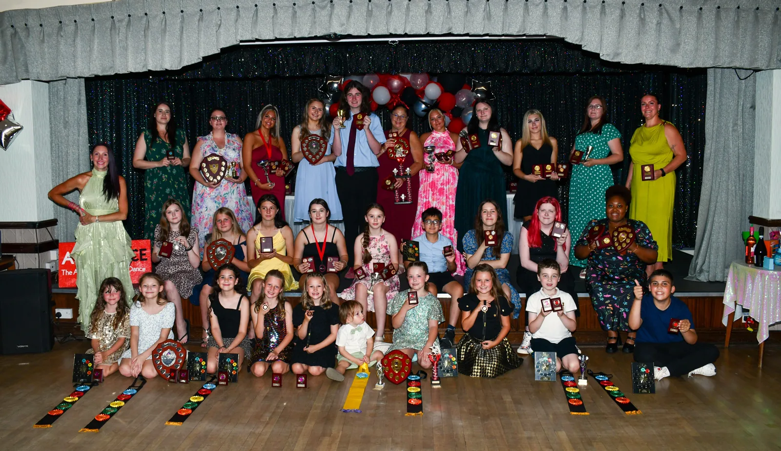 Awards presentation night at ASD Dance